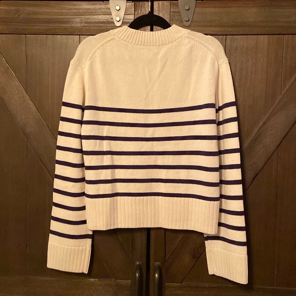 Reformation Anna Cotton Crewneck Sweater - Picture 5 of 7